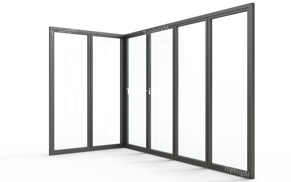 Non Thermal Break Bifold Doors System TP50 Buy Non Thermal Break Bifold Doors, Bifold Doors