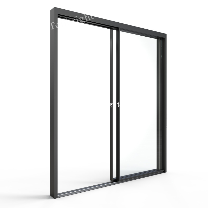 2 Panel Thermal Break Single Glass Sliding Door TP16 - Buy sliding door ...