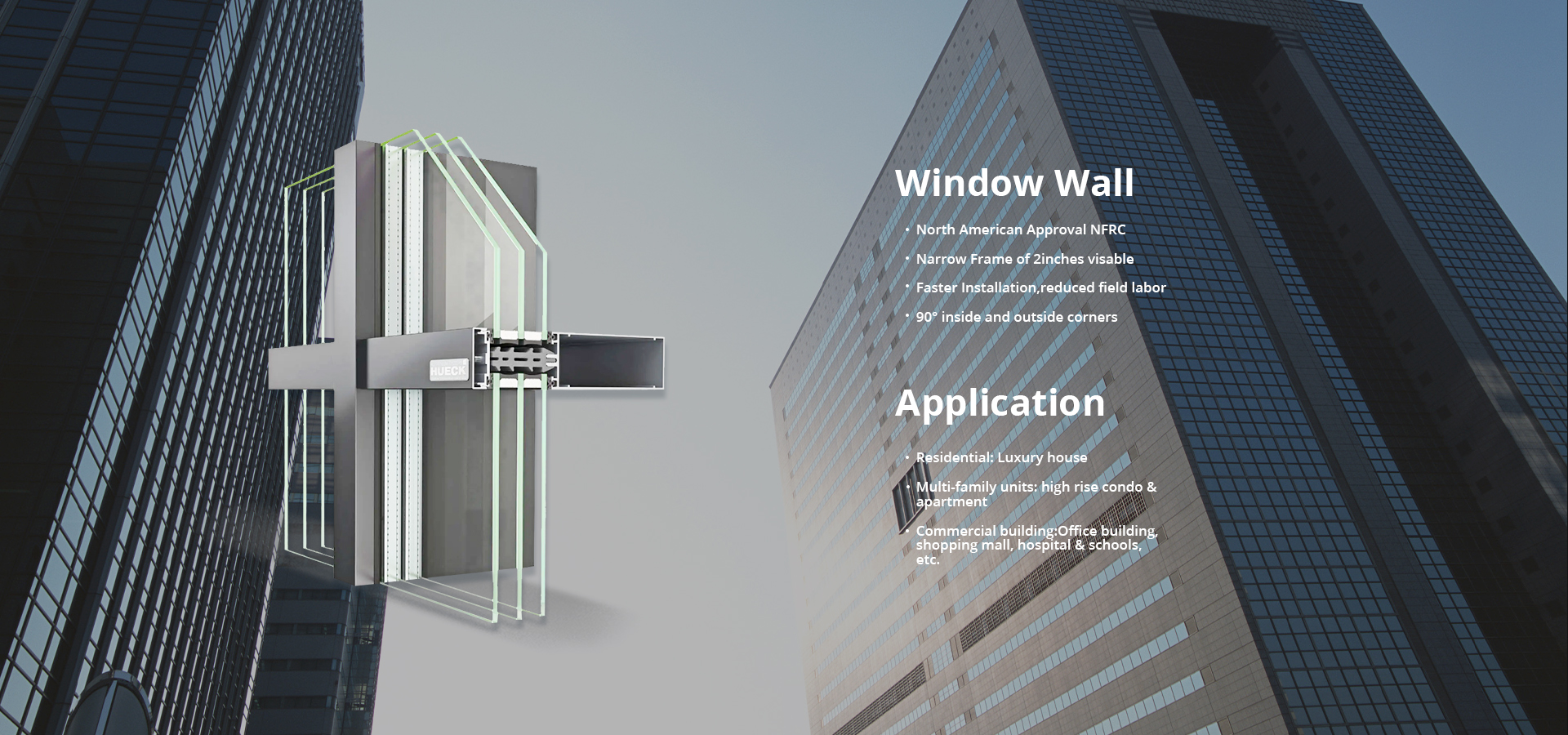 Point-Fixed Curtain Wall